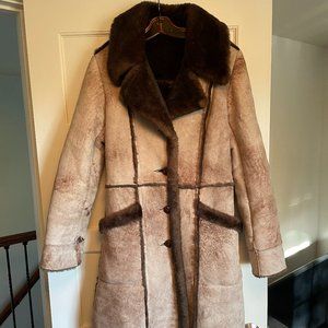 Vintage Ardney Suede Lambs Wool Coat (BACK ON SALE!)